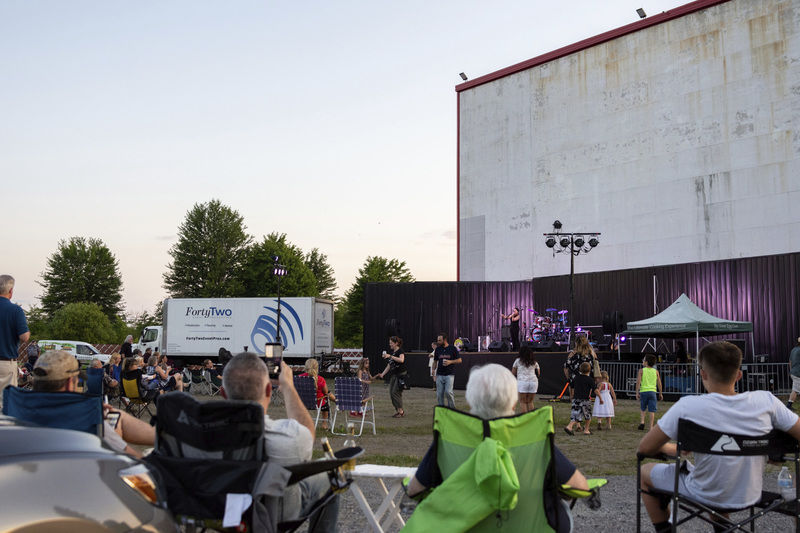 A taste of normal: Life goes on with Grove City prom, drive-in theater event daytime